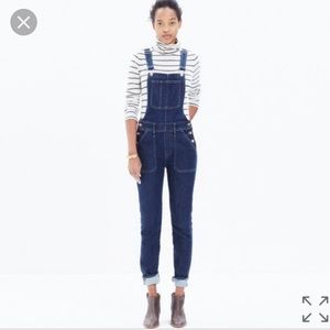 Madewell skinny overalls Jude wash xs